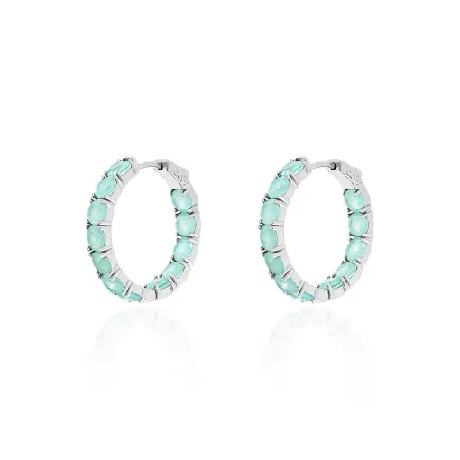 ARGOLA 30MM PONTOS DE LUZ 5X6MM POR DENTRO E POR FORA