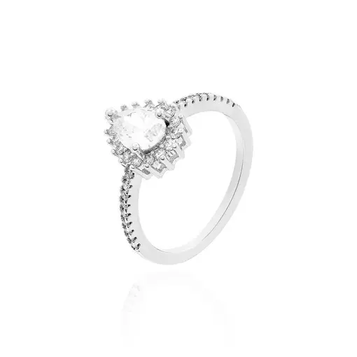 ANEL MEIA CRAVACAO GOTA 5 MM CRAVACAO PRINCESA EM VOLTA