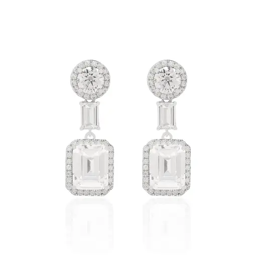 BRINCO COM REDONDO E RETANGULO CRAVEJADO