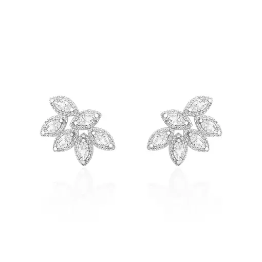 EARCUFF SEIS NAVETES 3 MM CRAVACAO EM VOLTA