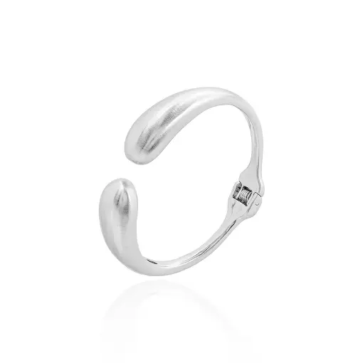 BRACELETE ENTREABERTO PONTAS ARREDONDADAS FOSCO