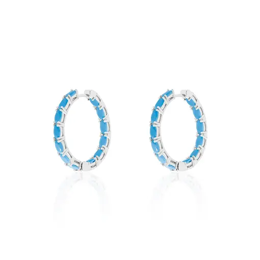 ARGOLA 27 MM OVAL 3X6MM CRAVACAO POR DENTRO E POR FORA