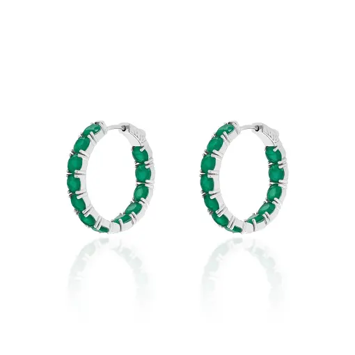 ARGOLA 30MM PONTOS DE LUZ 5X6MM POR DENTRO E POR FORA