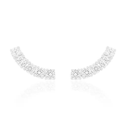 EAR CUFFCOM CINCO PONTOS DE LUZ 4MM