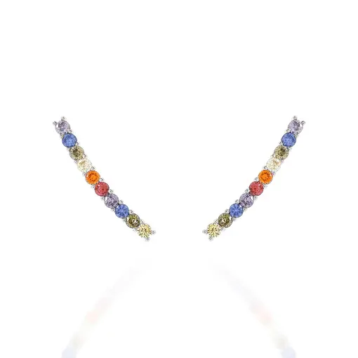 EAR CUFF UMA FILEIRA DE ZIRC
