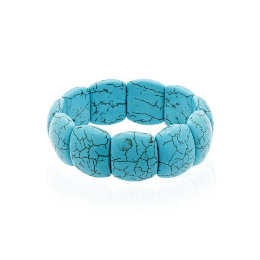 BRACELETE QUADRADO GRANDE ARREDONDADO 10X25 MM