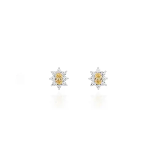 BRINCO OVAL CRAVEJADO