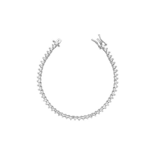 PULSEIRA RIVIERA CORACAO 3MM TRES GARRAS