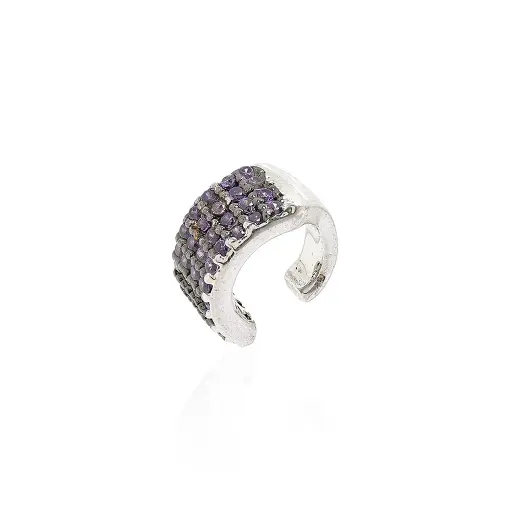 PIERCING REDONDO 4 FILEIRAS MICRO CRAVEJADAS