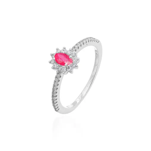 ANEL MEIA CRAVACAO OVAL 3X5MM VAZADO CRAVACAO PRINCESA EM VOLTA