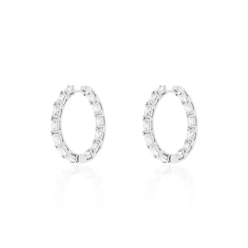 ARGOLA 27 MM OVAL 3X6MM CRAVACAO POR DENTRO E POR FORA