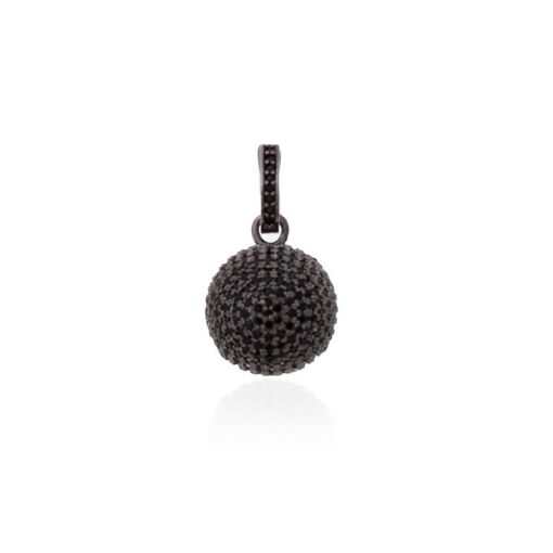 PINGENTE DE RIVIERA BOLA MICROCRAVEJADA P