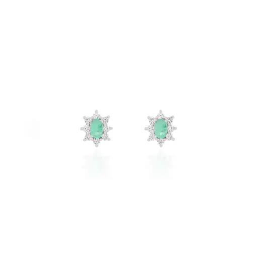 BRINCO OVAL CRAVEJADO