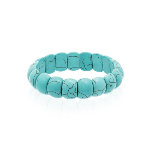 BRACELETE QUADRADO PEQUENO ARREDONDADO 10X16 MM