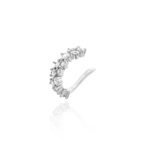 PIERCING DUAS FILEIRAS PONTOS DE LUZ 2 MM