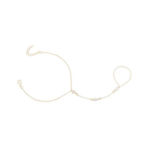 PULSEIRA DE MAO COM REDONDOS INTERCALANDO