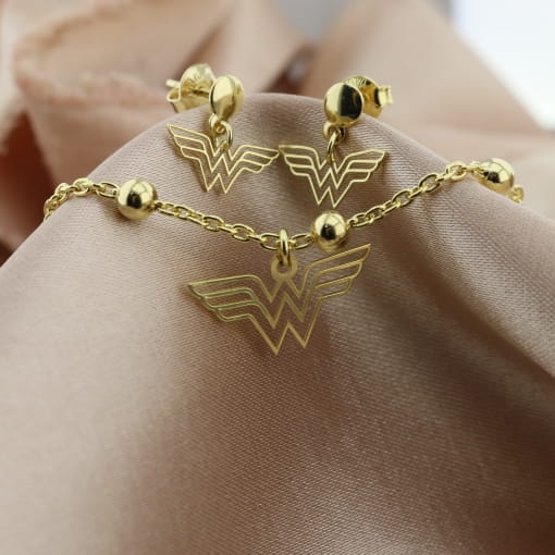 Conjunto Infantil Mulher Maravilha