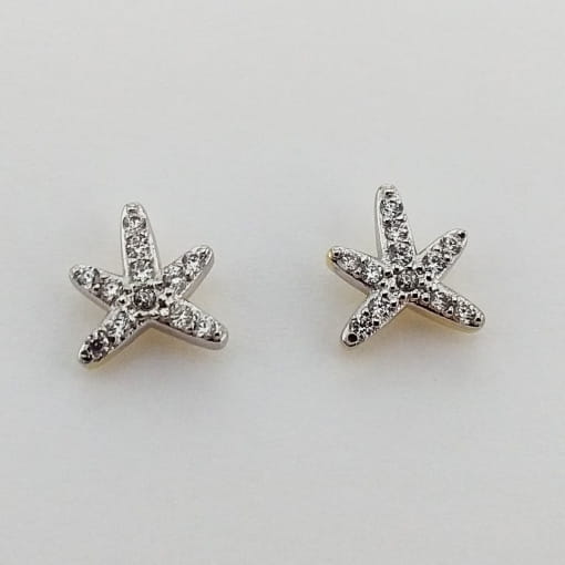 Brinco Estrela do Mar com Zircônias