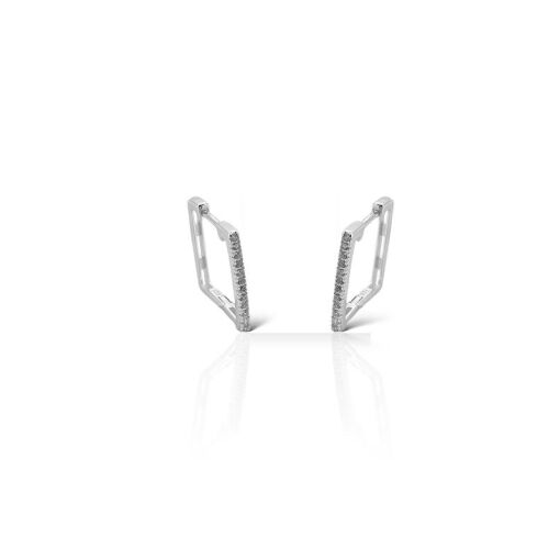 ARGOLA CLICK RETÂNGULO 12MM ZIRCÔNIA