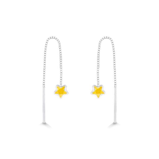 BRINCO CORRENTINHA ESTRELA LIGHT GOLDEN