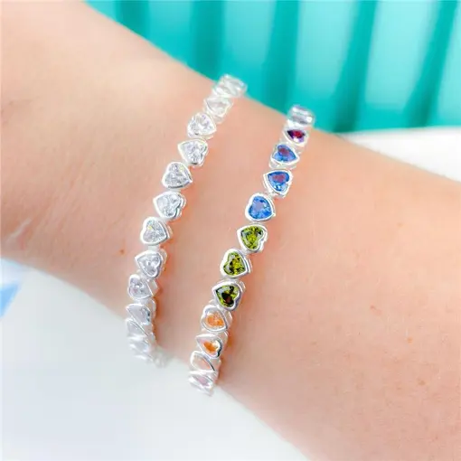 PULSEIRA CORAÇÕES ZIRCÔNIA