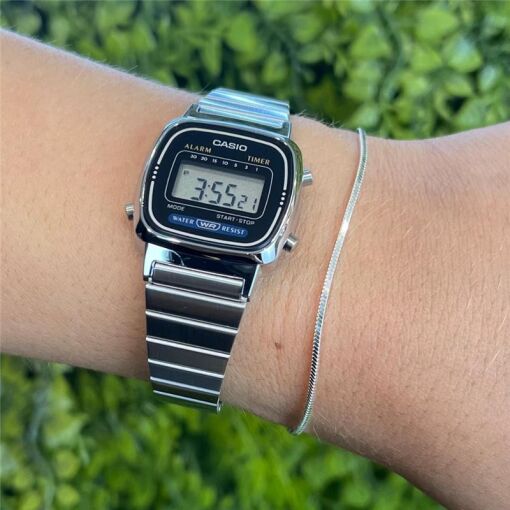 RELÓGIO CASIO CLASSICO VINTAGE DIGITAL PRATA