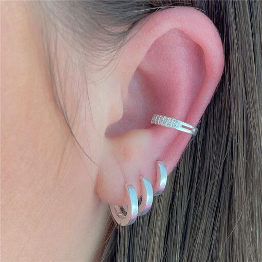 PIERCING DUAS FILEIRAS FAKE
