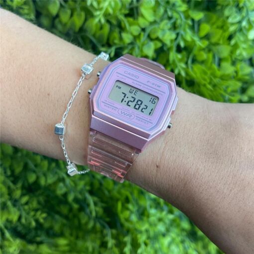 RELÓGIO CASIO DIGITAL CASUAL ROSA