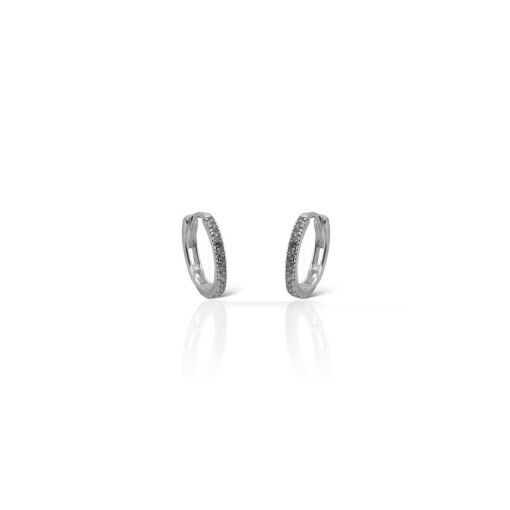 ARGOLA CLICK FINA 13MM ZIRCÔNIA