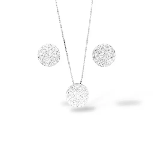 CONJUNTO REDONDO + CAIXA DE VELUDO