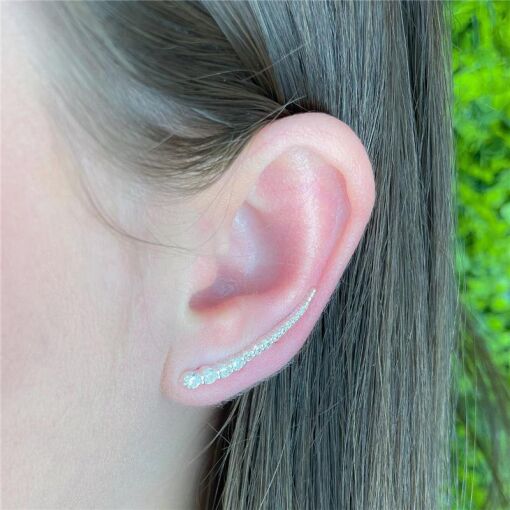 BRINCO EAR CUFF PEDRINHAS