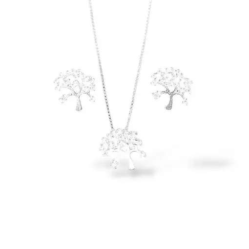 CONJUNTO ÁRVORE DA VIDA + CAIXA DE VELUDO