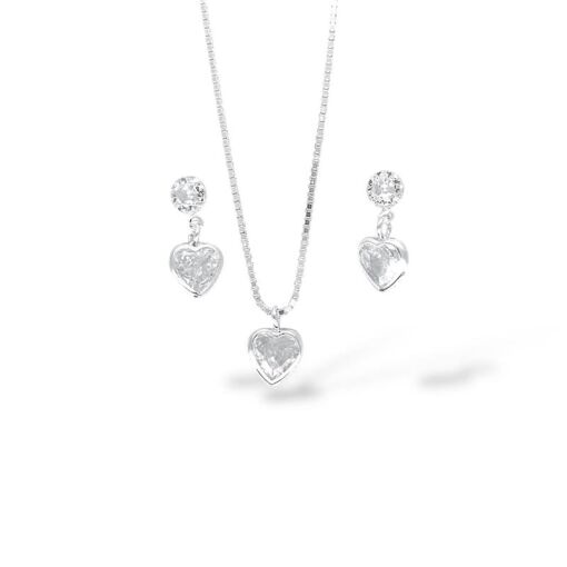 CONJUNTO CORAÇÃO CRISTAL