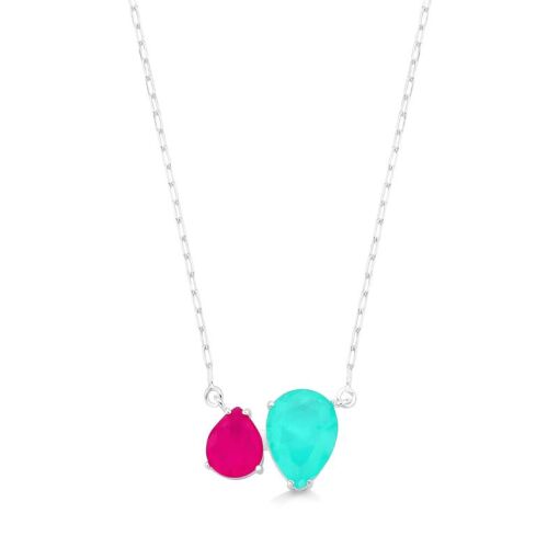 CHOKER GOTAS PEDRA FUSION