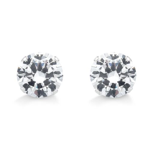 BRINCO REDONDO 12MM ZIRCONIA