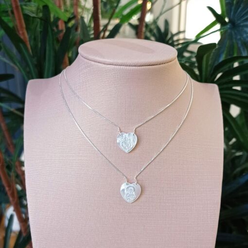 GARGANTILHA ESCAPULARIO SAGRADO CORAÇÃO MADRE