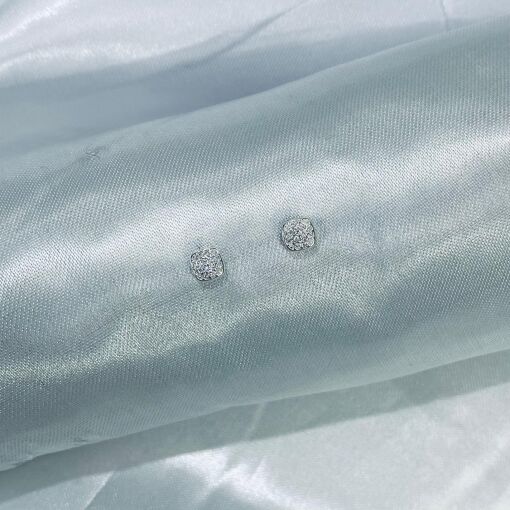 PIERCING QUADRADO C/ ZIRCONIA PRATA