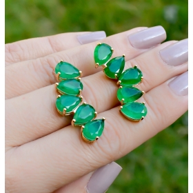 Brinco Ear Cuff Pedra Fusion