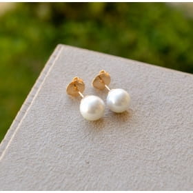 BRINCO PEROLA SHELL 10MM
