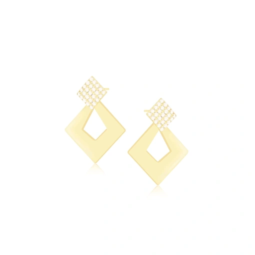 BRINCO QUADRADO VAZADO