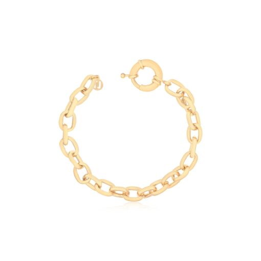 PULSEIRA COM ELOS OVAIS