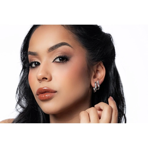 BRINCO ARGOLINHA ACHATADA