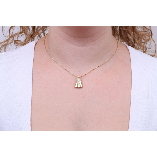 GARGANTILHA COM NOSSA SENHORA APARECIDA