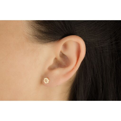 CONJUNTO FLOR  GARGANTILHA E BRINCO INFANTIL