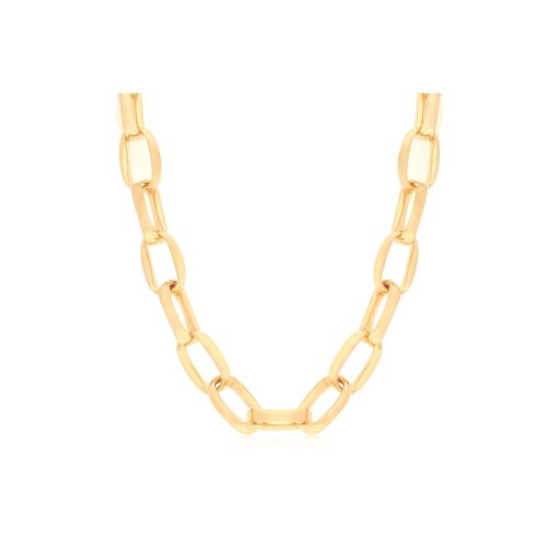 GARGANTILHA COM ELOS OVAIS