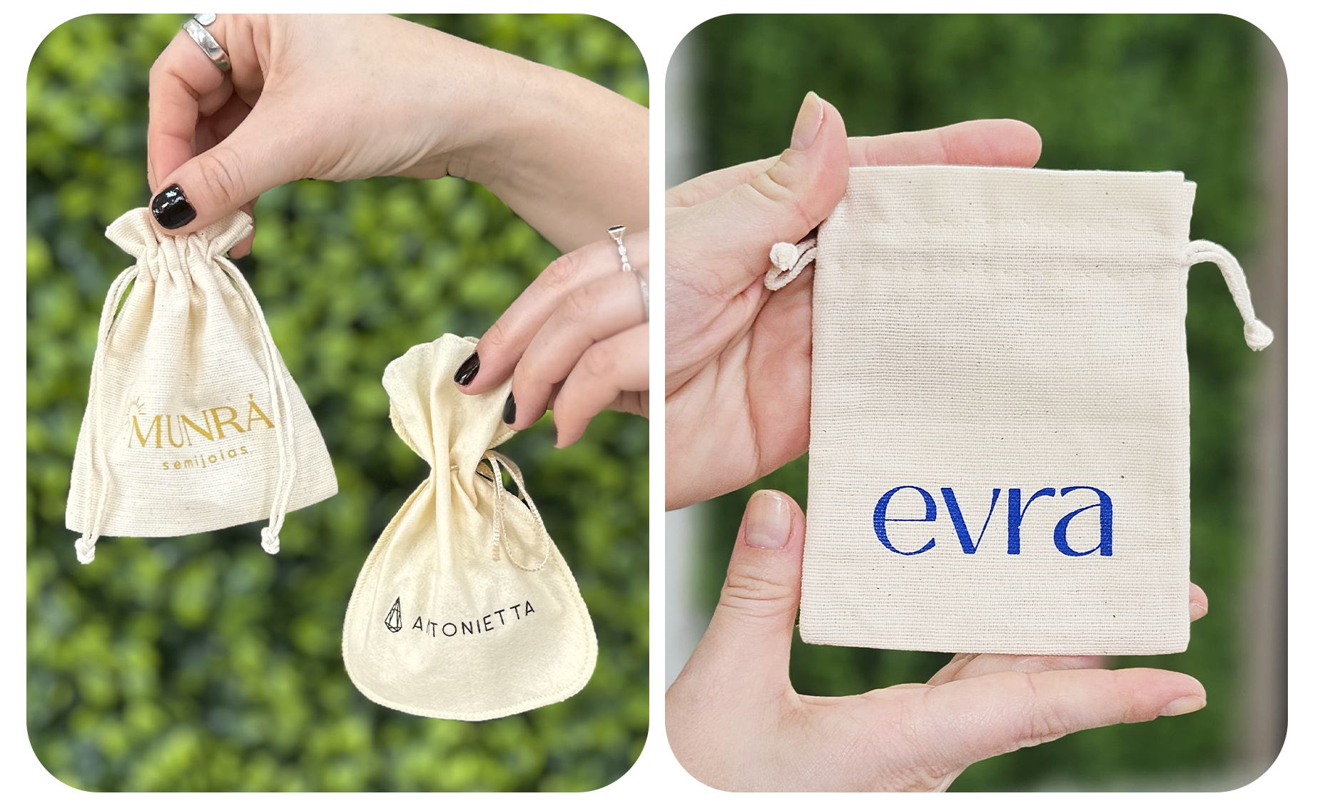 Saquinhos para Joias Personalizados