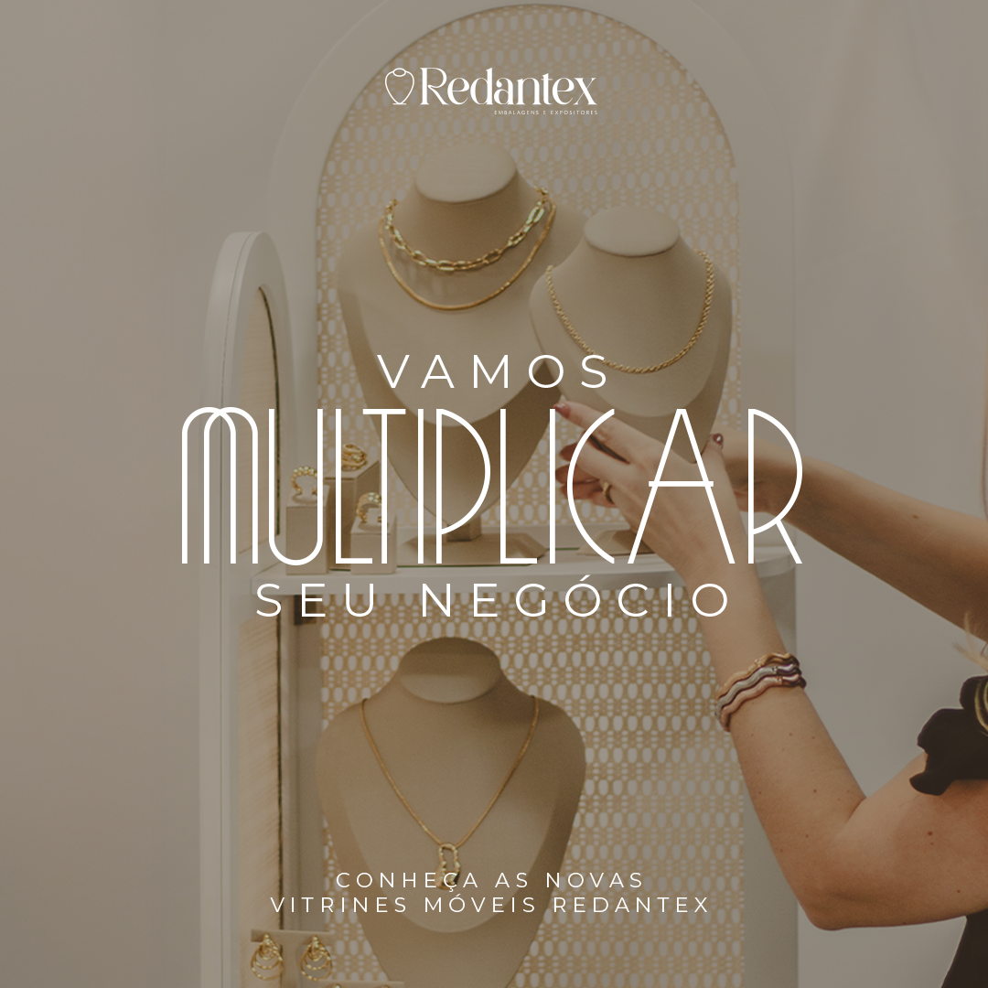 Conheça as novas vitrines móveis Redantex