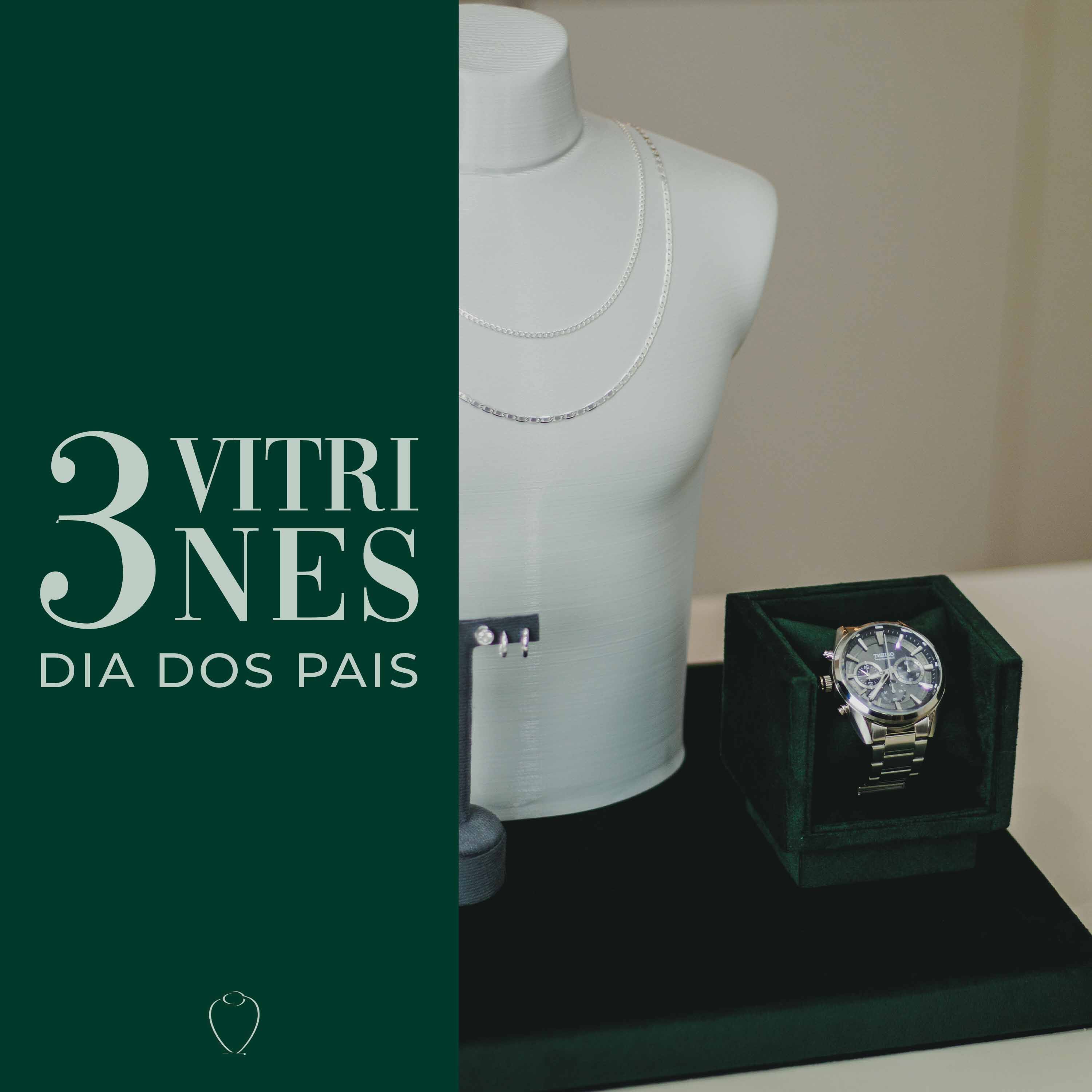 Vitrine dia dos Pais