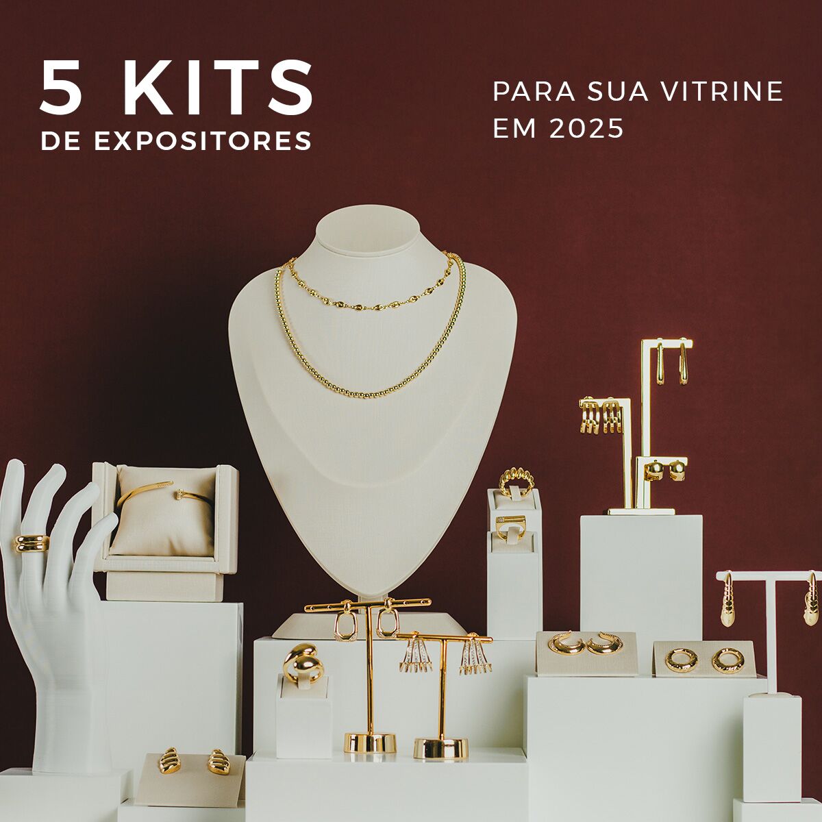 5 Kits Expositores para sua Vitrine em 2025