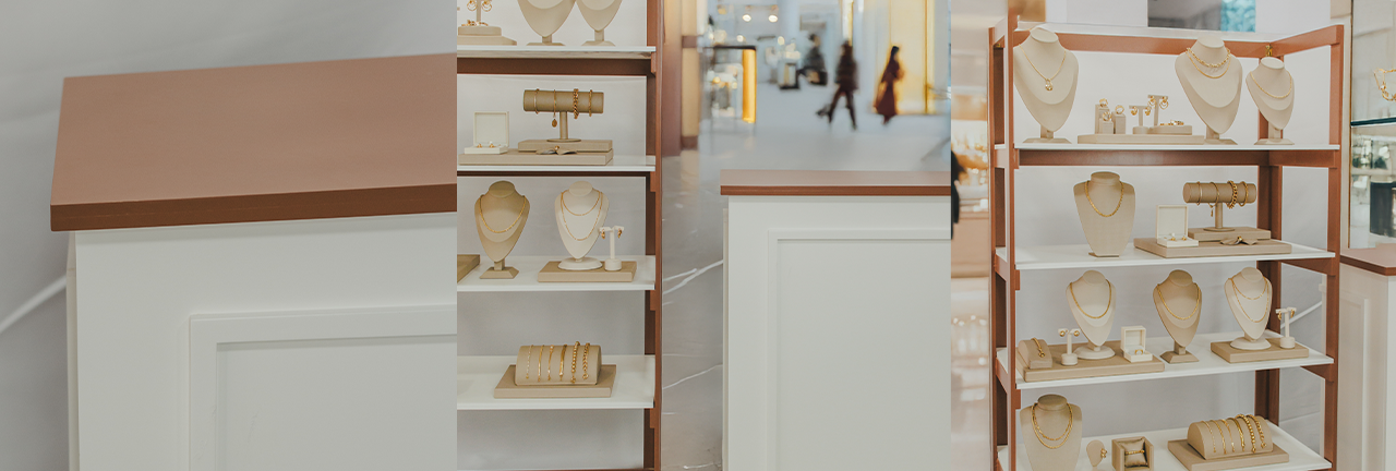 Conheça as novas vitrines móveis Redantex